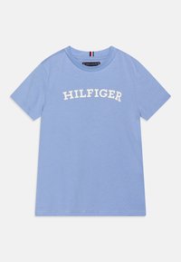 Tommy Hilfiger ARCHED TEE - Camiseta estampada - june iris