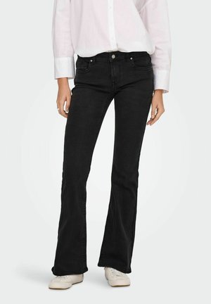ONLPHOEBE  - Flared jeans - washed black
