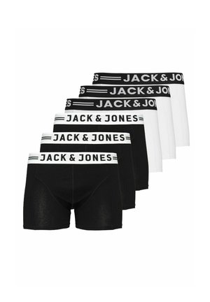 RETRO 6ER PACK SENSE - Boxerbriefs - weiß  schwarz