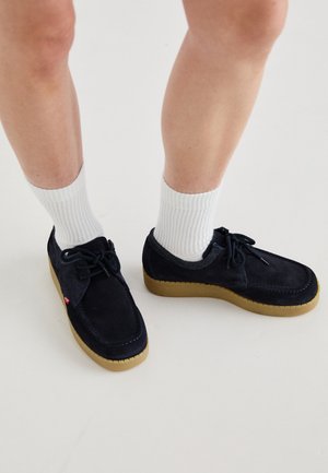 Chaussures à lacets - blue denim