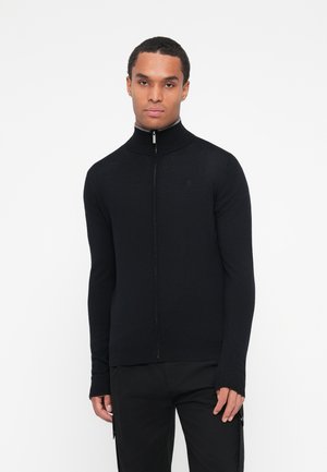ZIP - Strickjacke - black