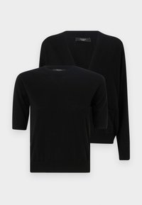 DECANO SET - Tricou basic - black