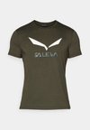 SOLIDLOGO - Спортна тениска - dark olive