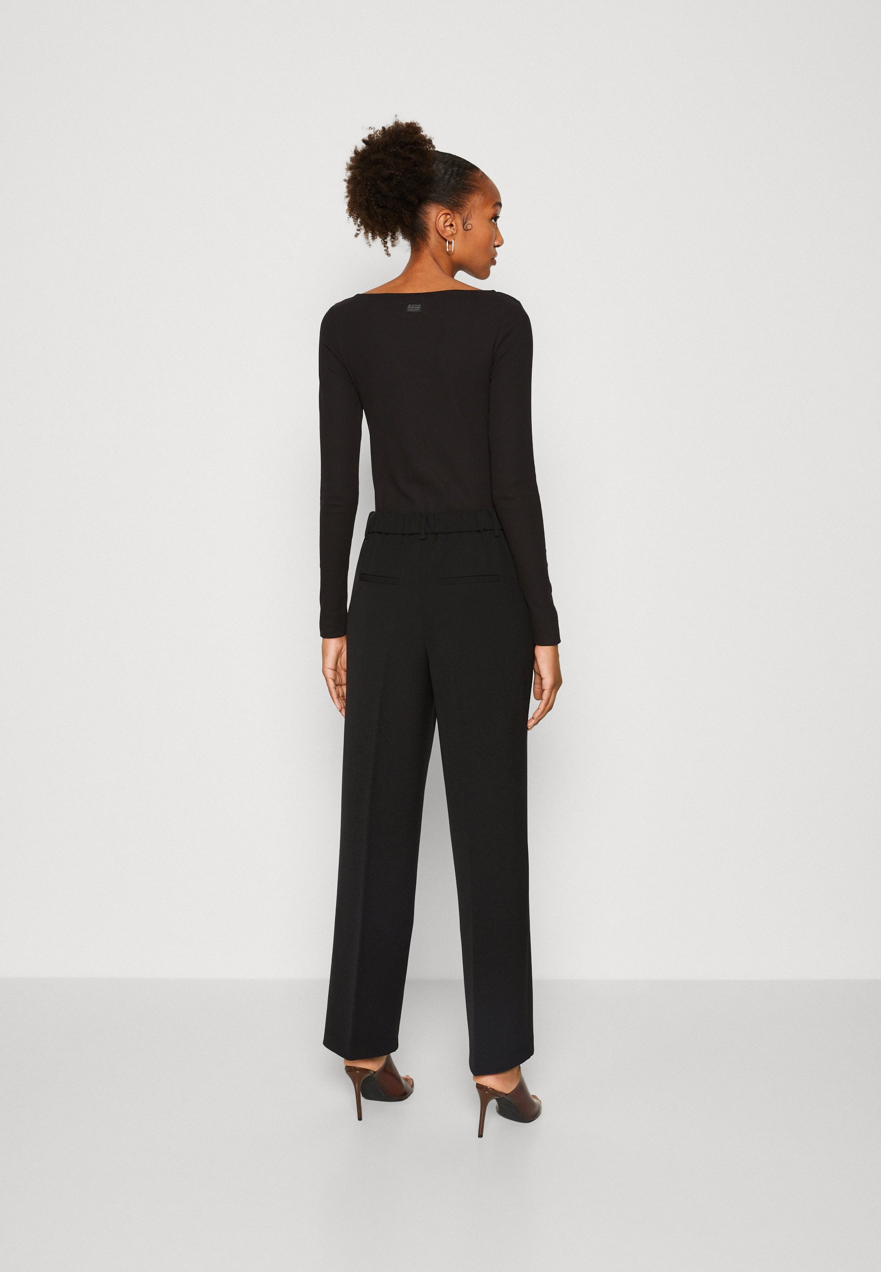 YAS Damen Wide Leg Hose „Victoria“ – Weite Stoffhose Aus Recyceltem Polyester