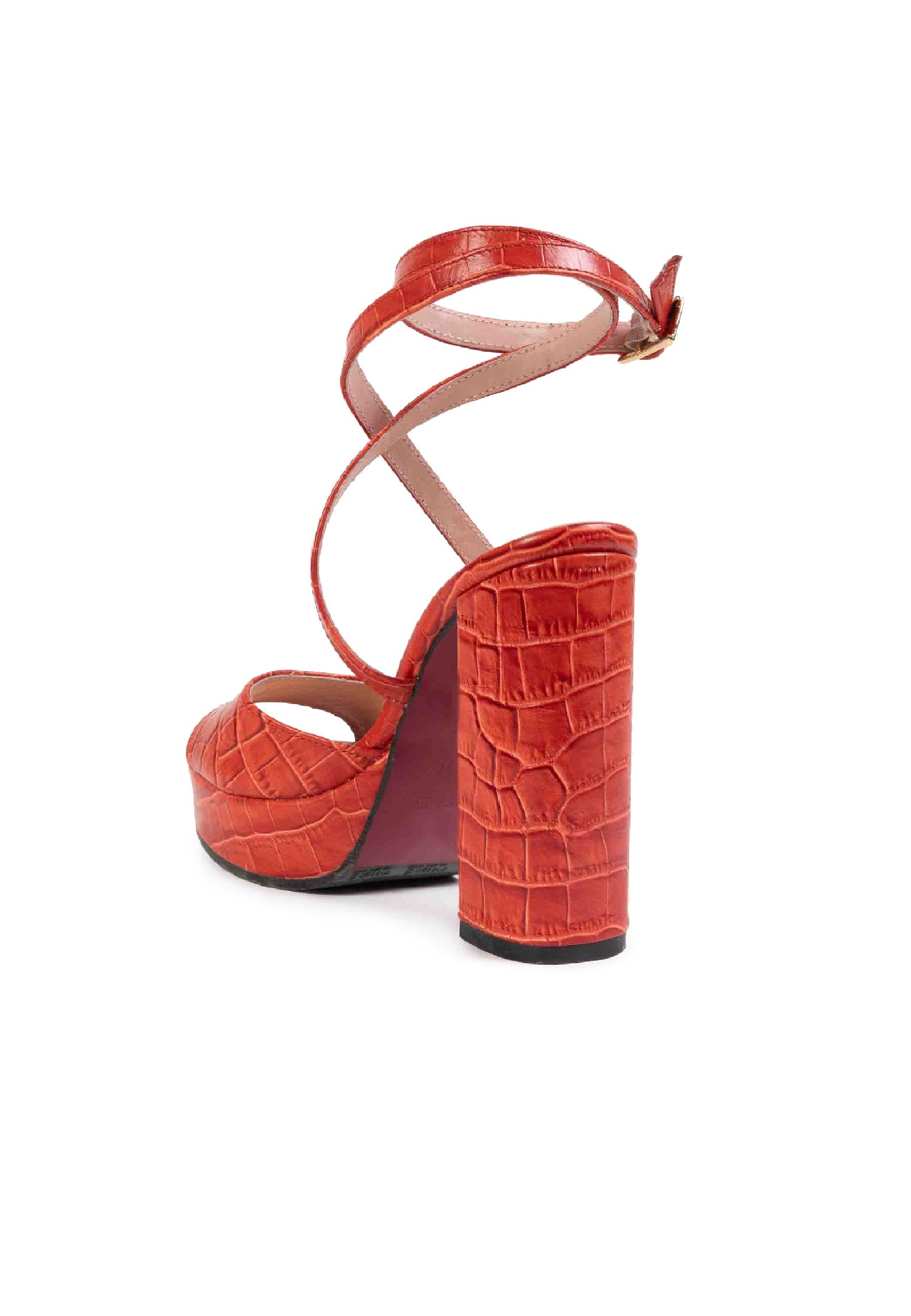 CUPLÉ Sandalias de tacón - red/rojo - Zalando.es