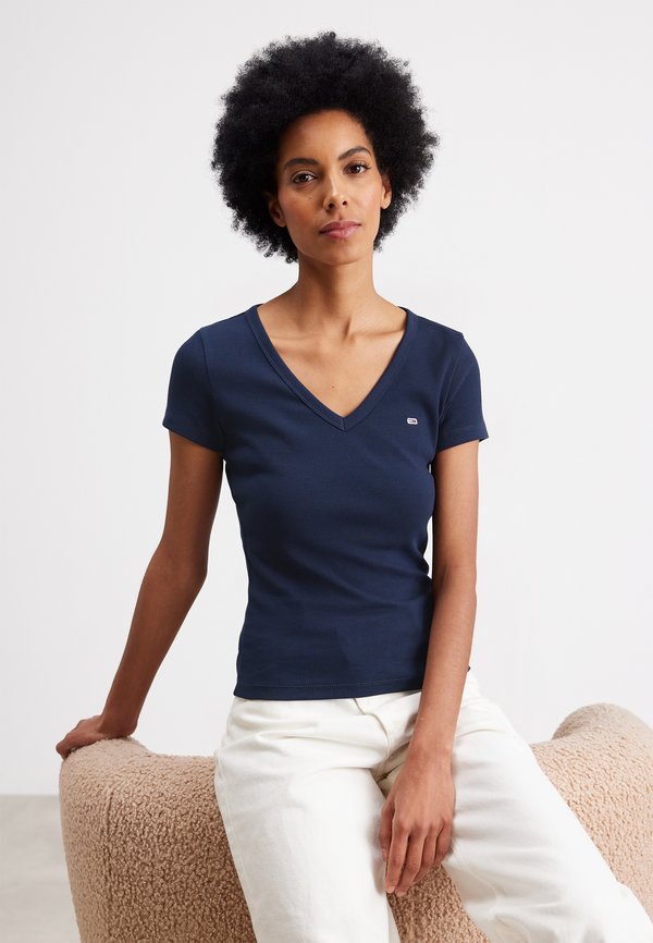 SLIM ESSENTIAL - Print T-shirt