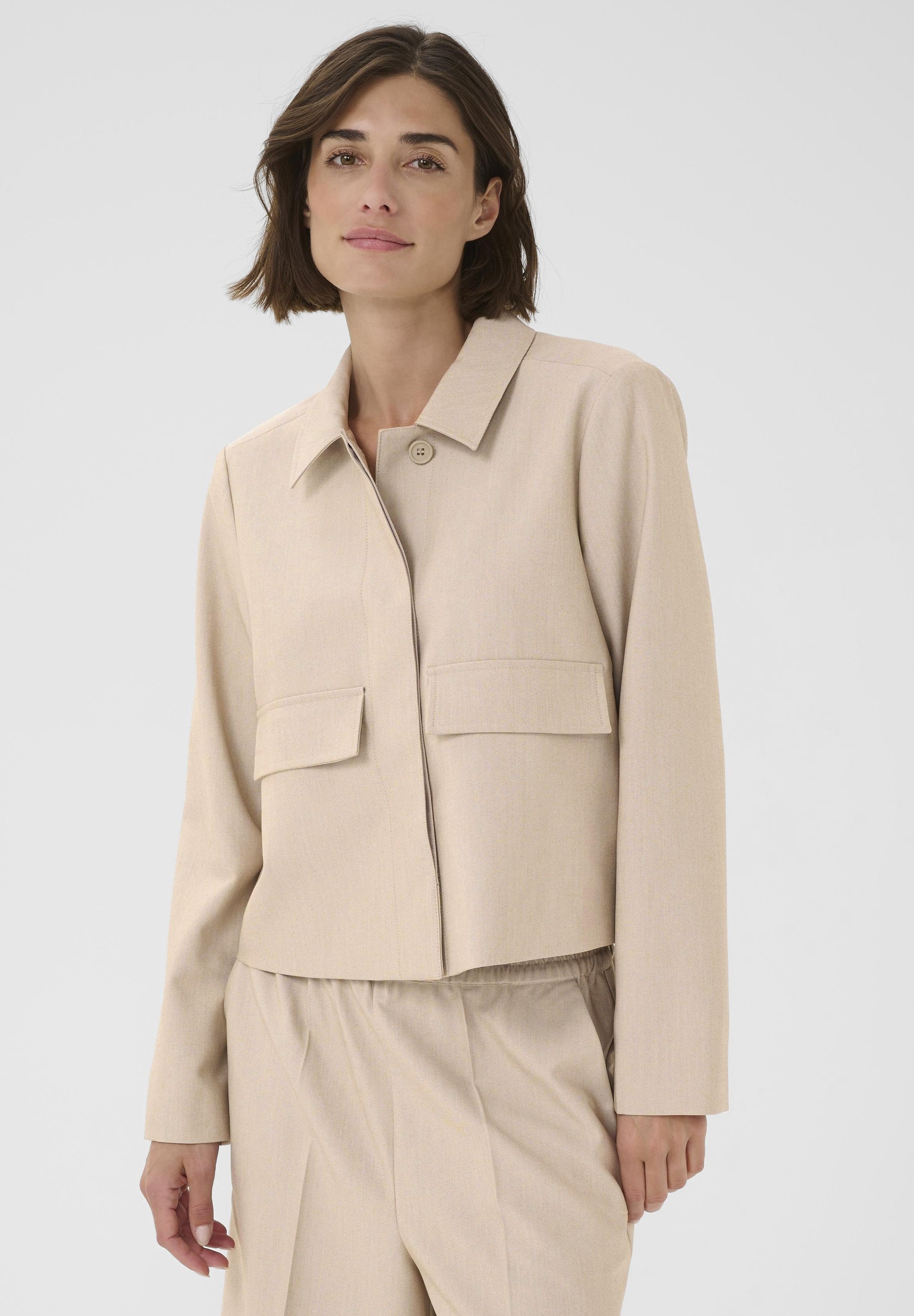 Culture CUCOLLINA - Summer jacket - dune melange/beige - Zalando