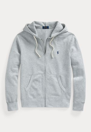 THE RL FLEECE FULL-ZIP HOODIE - Džemperis su gobtuvu - andover heather