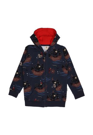 PIRATE SHIPS - Zip-up sweatshirt - dark blue