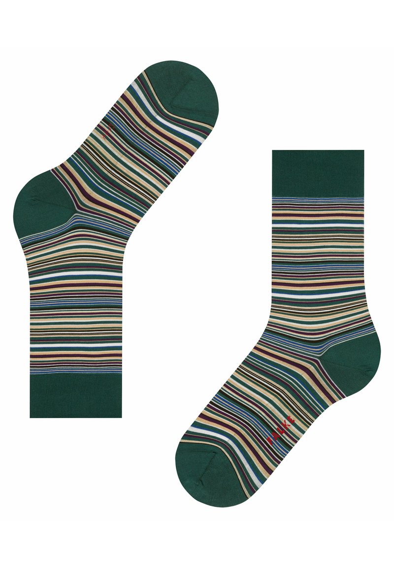FALKE MICROBLOCK - Calze - hunter green (7441)
