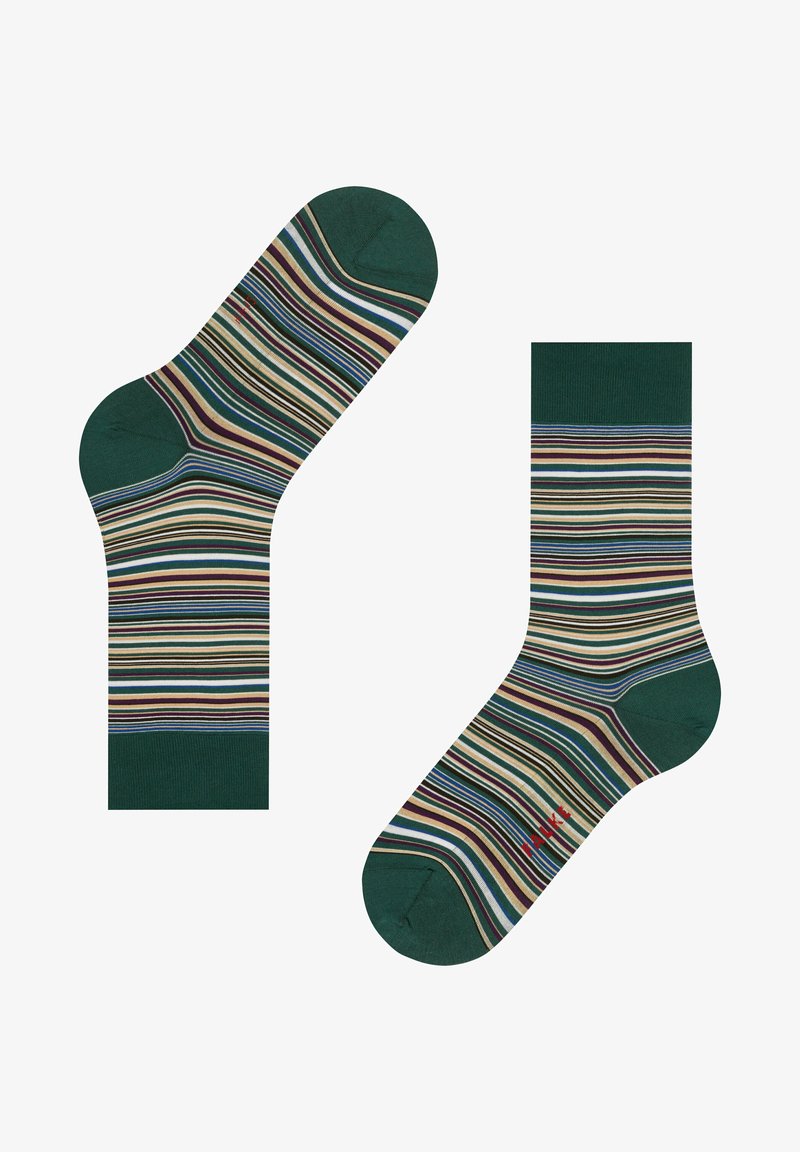 FALKE Microblock - Socken - hunter green (7441)