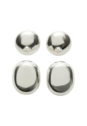 2 PACK  - Korvakorut - metallic grey