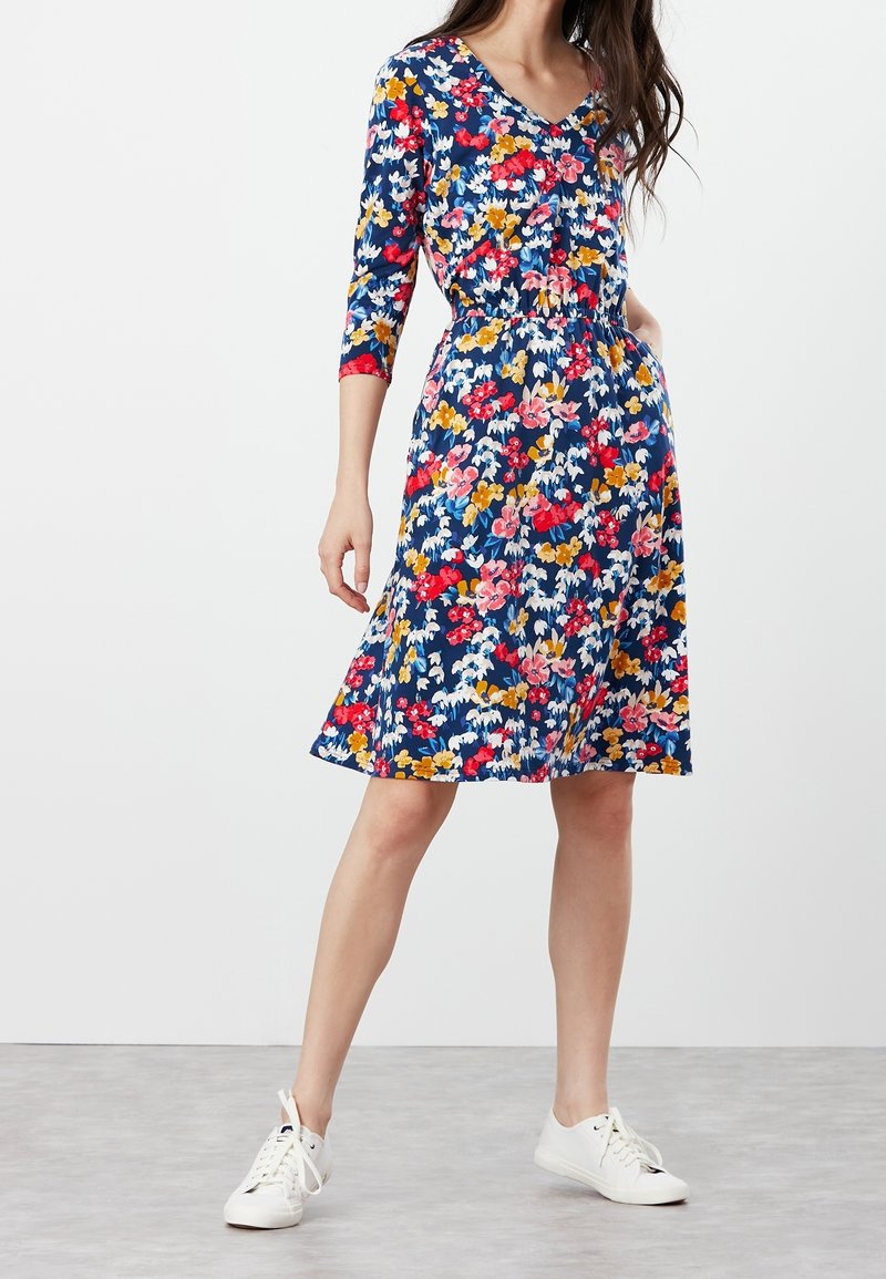 Joules Jersey dress - blue - (Pre-owned) - Zalando.ie Joules Jersey dress - blue - (Pre-owned) - Zalando.ie