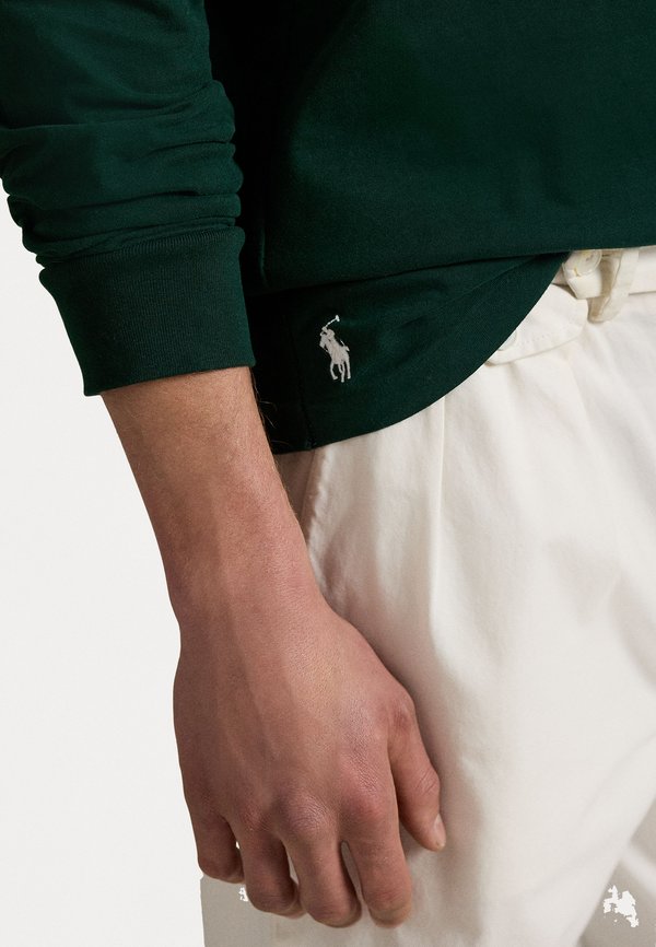 WIMBLEDON CLASSIC FIT LOGO T-SHIRT - Long sleeved top - moss agate2