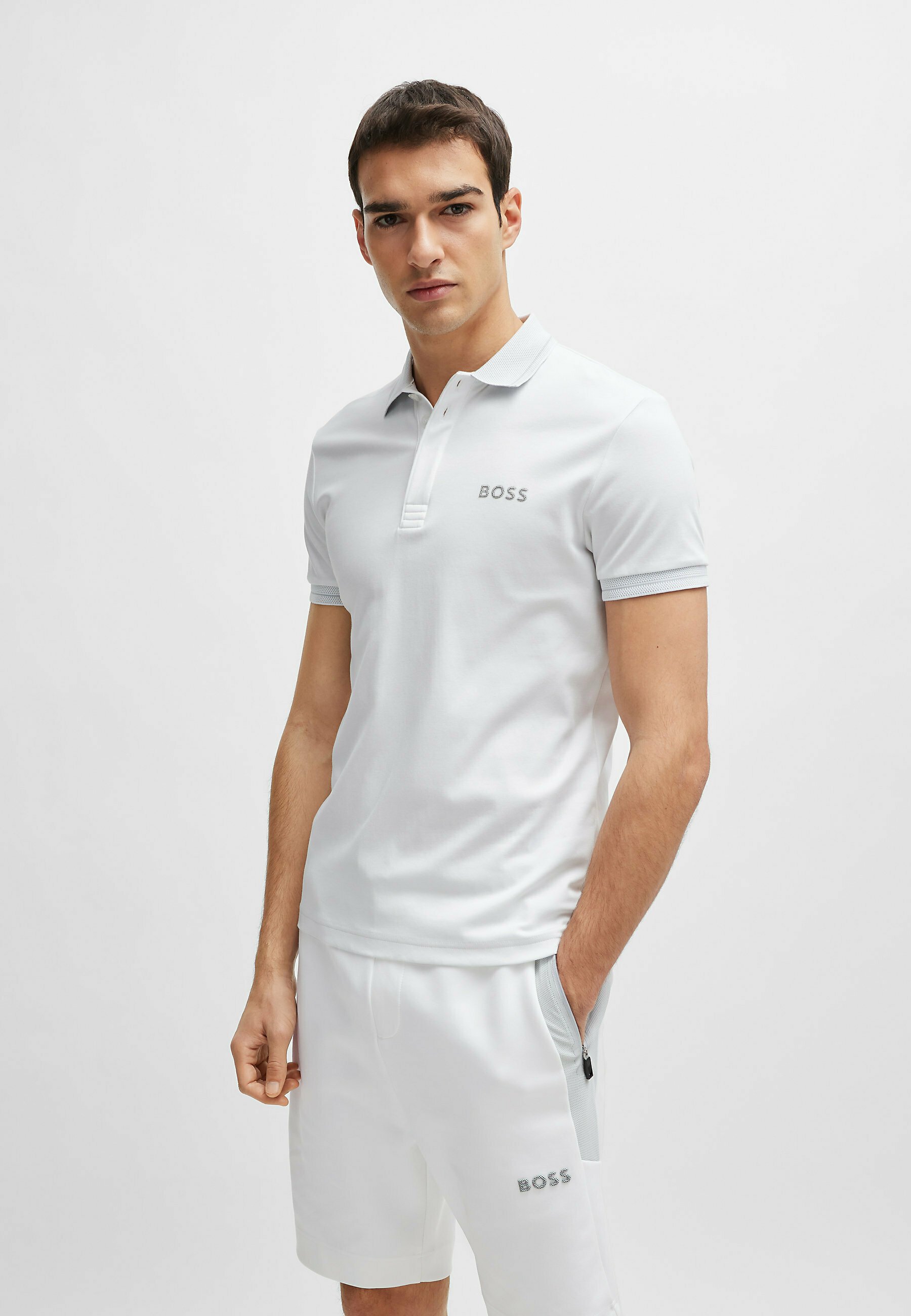 T-shirt BOSS Homme - 100% Coton, Coupe Classique, Fabriqué Au Portugal