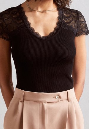 T-shirt imprimé - black