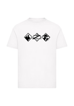 ZORRO DIAMOND TRIO - Print T-shirt - weiß
