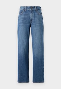 Curvy High-Rise Medium Wash Baggy Jeans - Relaxed fit jeans - med dark clean
