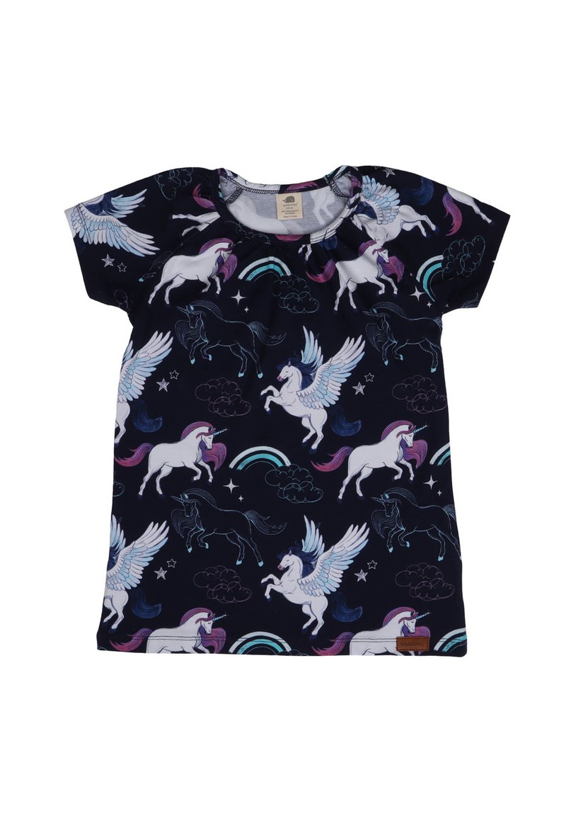 Walkiddy UNICORNS - T-Shirt print - dunkel blau/dunkelblau - Zalando.de