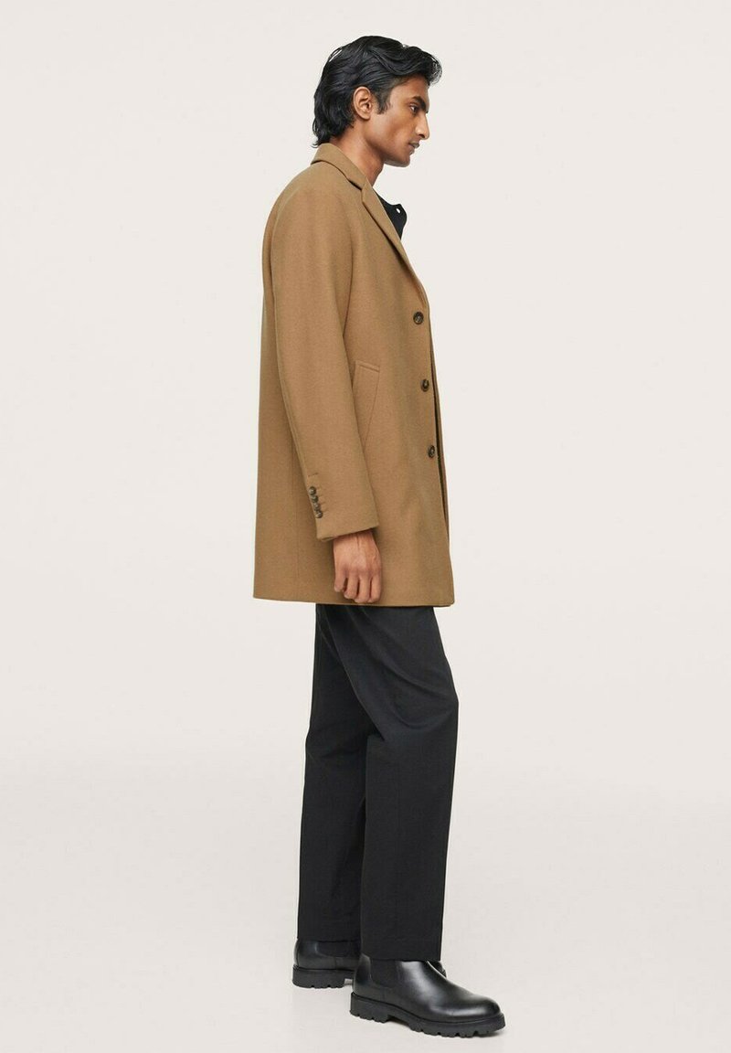 Herren Trenchcoats | Mango HAKE Kurzmantel marron moyen/hellbraun - FM78900 Herren Trenchcoats | Mango HAKE Kurzmantel marron moyen/hellbraun - FM78900