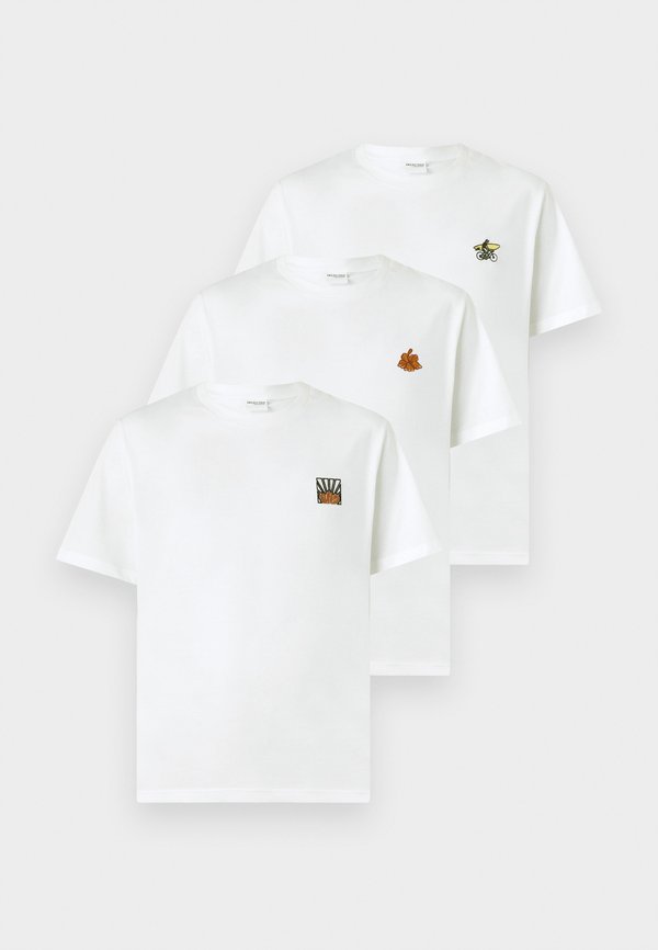 SLHREG AMIN TEE 3 PACK - Basic T-shirt4