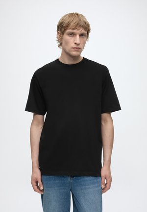 Lindbergh, TEE OVERSIZE  - T-shirts basic - black