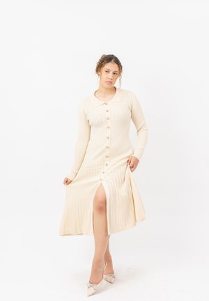 Elara, ELARA MAXIKLEID MAXIKLEID - Blusenkleid - beige