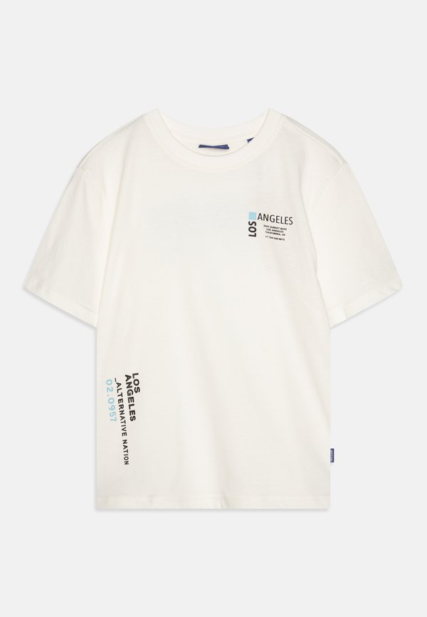 OSJSPOT LIFE PRINTED TEE - Print T-shirt - tofu