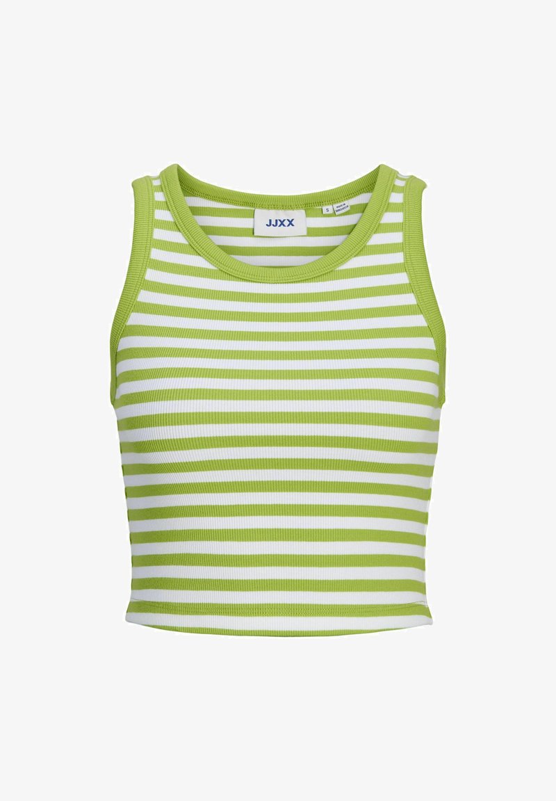 JJXX JXFALLON STR SL STRIPE JRS SN - Topp - bright white