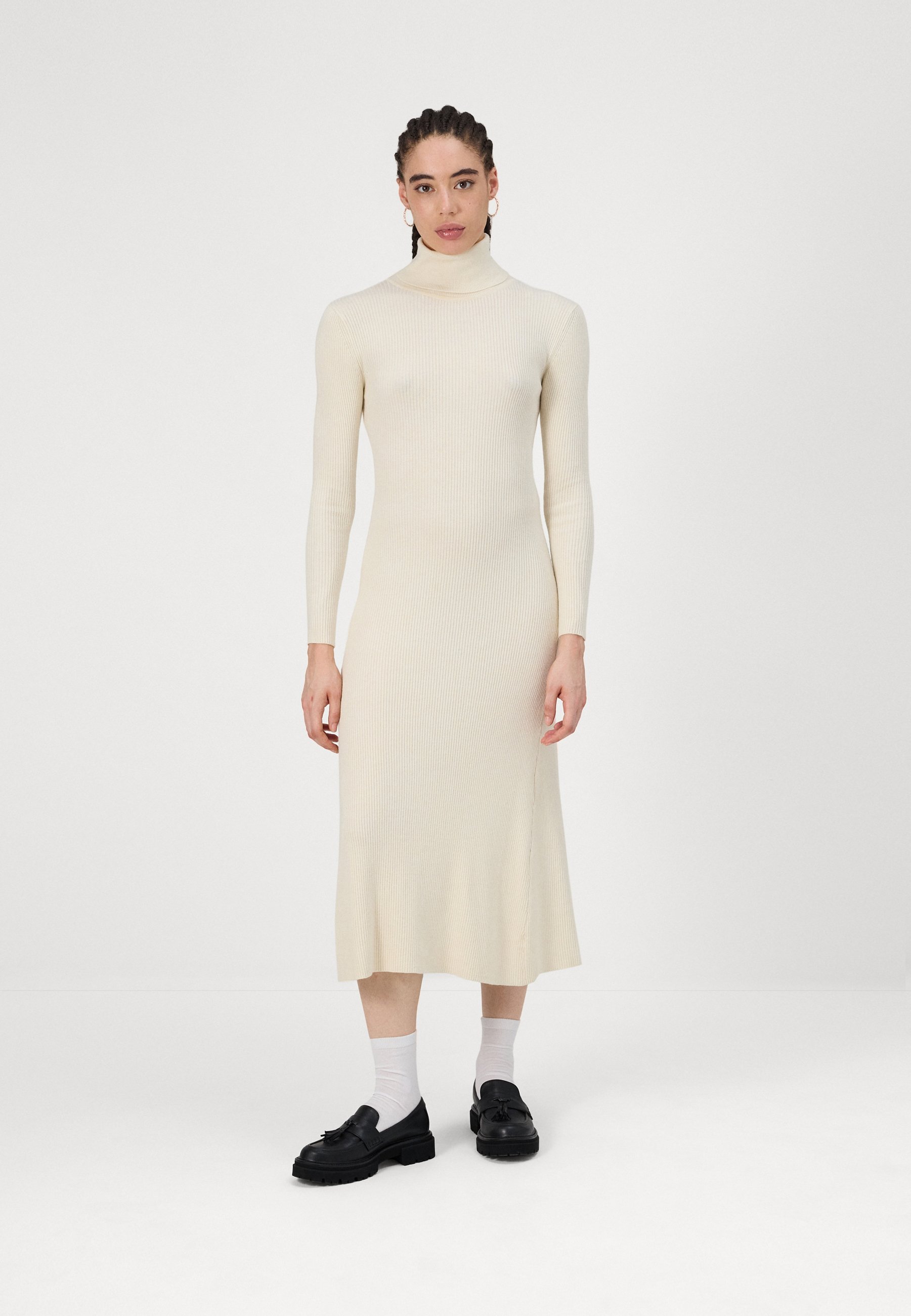 white christmas dresses Millie Turtleneck Sweater Dress | Cozy Knit Mini Dress
