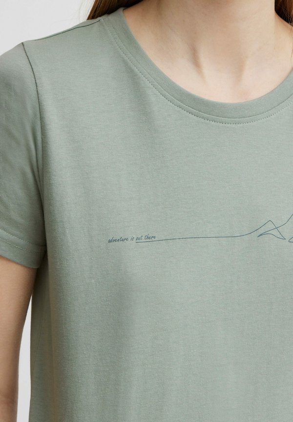 NBCARLA - Print T-shirt - slate gray3