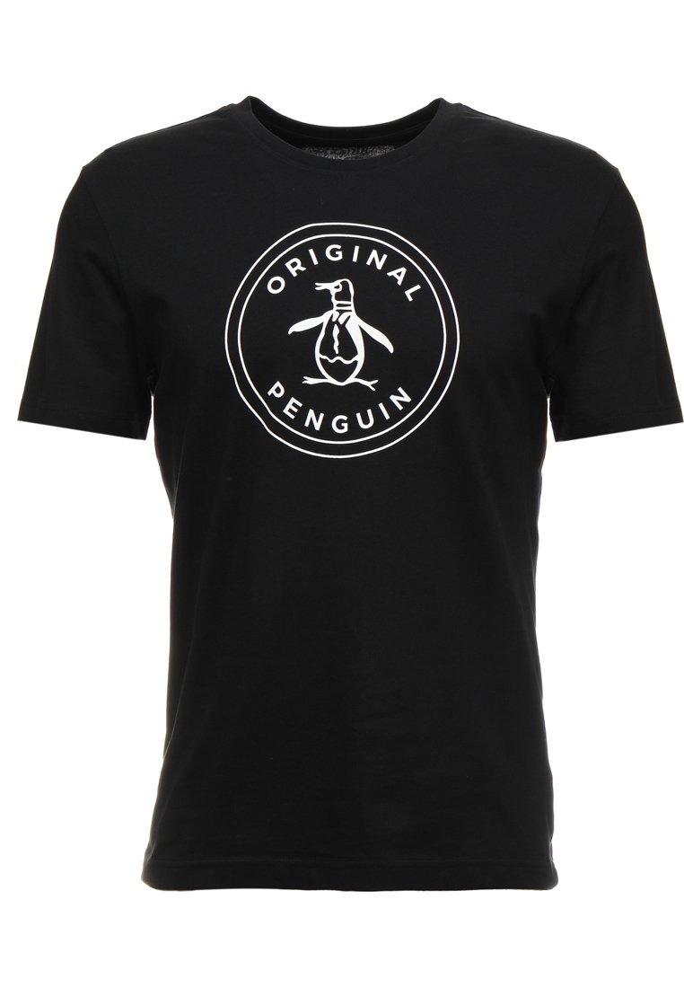 Conception de t-shirt graphique de dessin animé mignon de pingouin. Illustration vectorielle