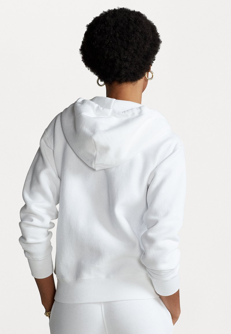 white nike hoodie zip up