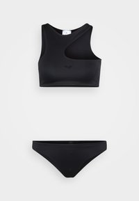 WOMENS ASYMMETRIC TWO PIECES - Bikinis - black