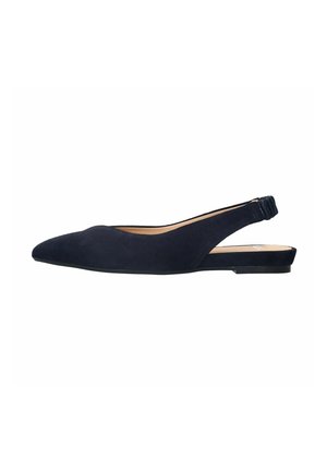 Slingback ballerina´s - blau