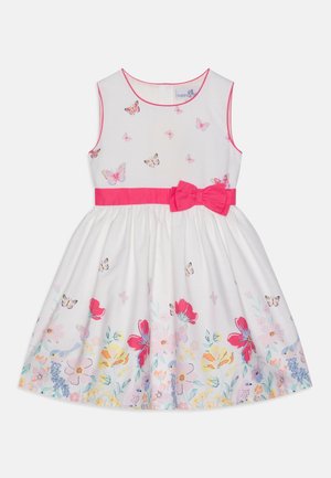 MULTI FLOWER DRESS - Cocktailjurk - ecru