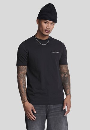 T-shirt - bas - w403 dark navy  white