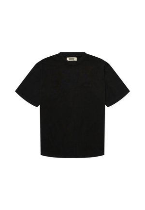 Woodbird, BAINE WARP ACID TEE - Nyomott mintás póló - washed black