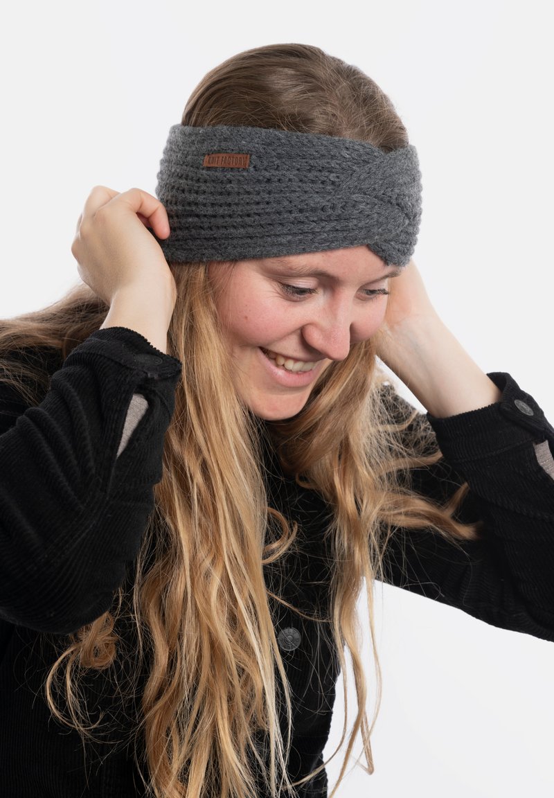 Knit Factory Paraorecchie - anthracite