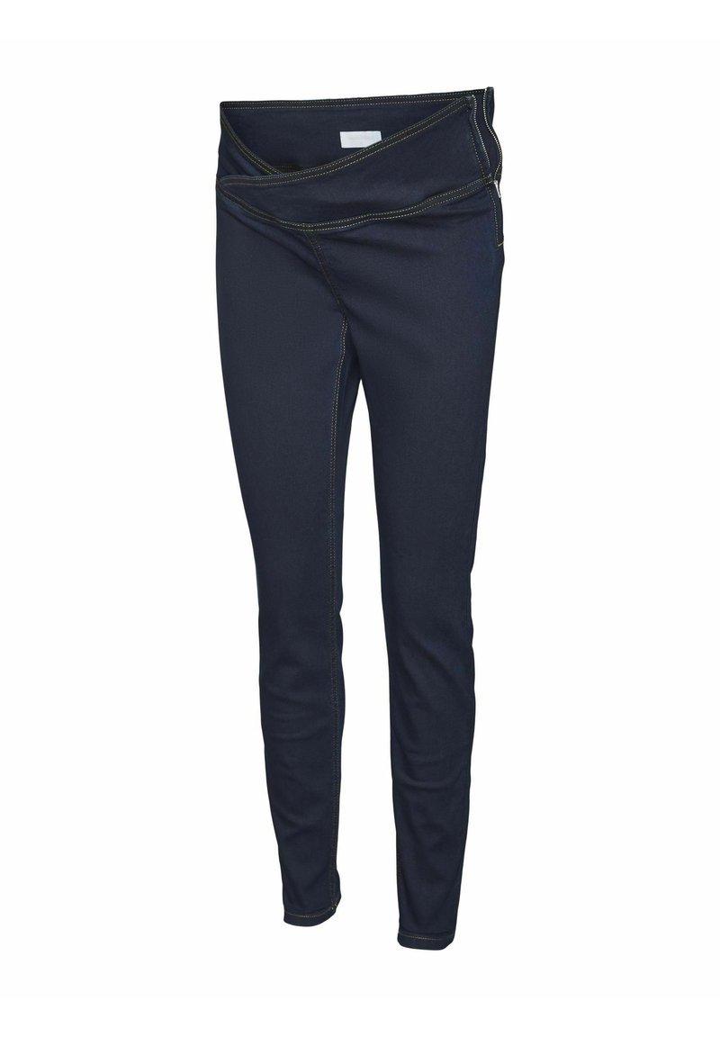 Mamalicious Jeggings donkerblauw denim