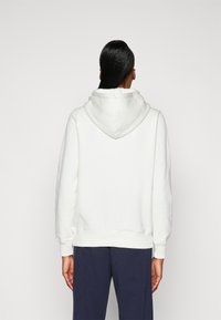 Champion ICONS HOODIE CONTRAST LOGO SMALL - Kapucni - white/multi-coloured