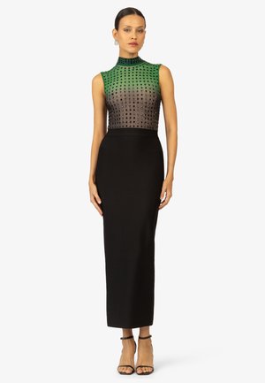 BANDAGE - Maxi dress - schwa grün