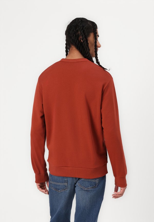 FRONT GRAPHIC CREW NECK - Sweatshirt - burnt henna4