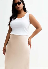 New Look Curves - CURVES  MIDI - A-line skirt - mink Thumbnail Image 1