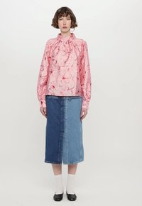 Stine Goya GATHERED LONG SLEEVE - Bluse - pink
