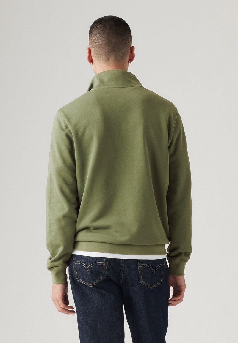 Levi's® ORIGINAL ZIP - Mikina - moss olive