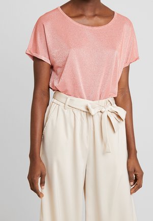 T-shirt con stampa - coral