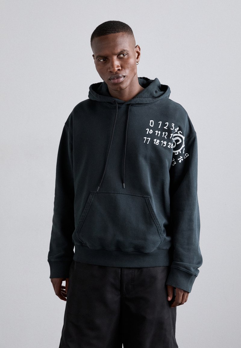 MM6 Maison Margiela Sweatshirt com capuz - black