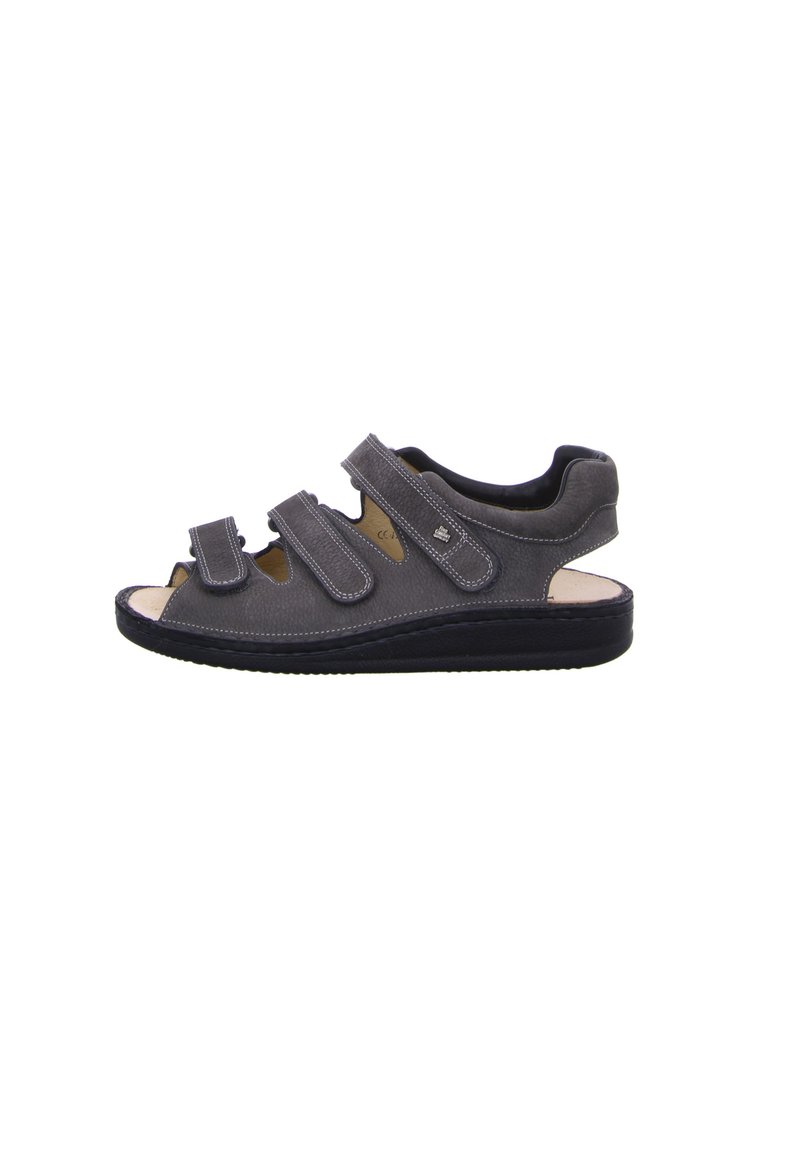 Herren Sandalen | Finn Comfort Riemensandalette dunkel grau/dunkelgrau - AL65695 Herren Sandalen | Finn Comfort Riemensandalette dunkel grau/dunkelgrau - AL65695