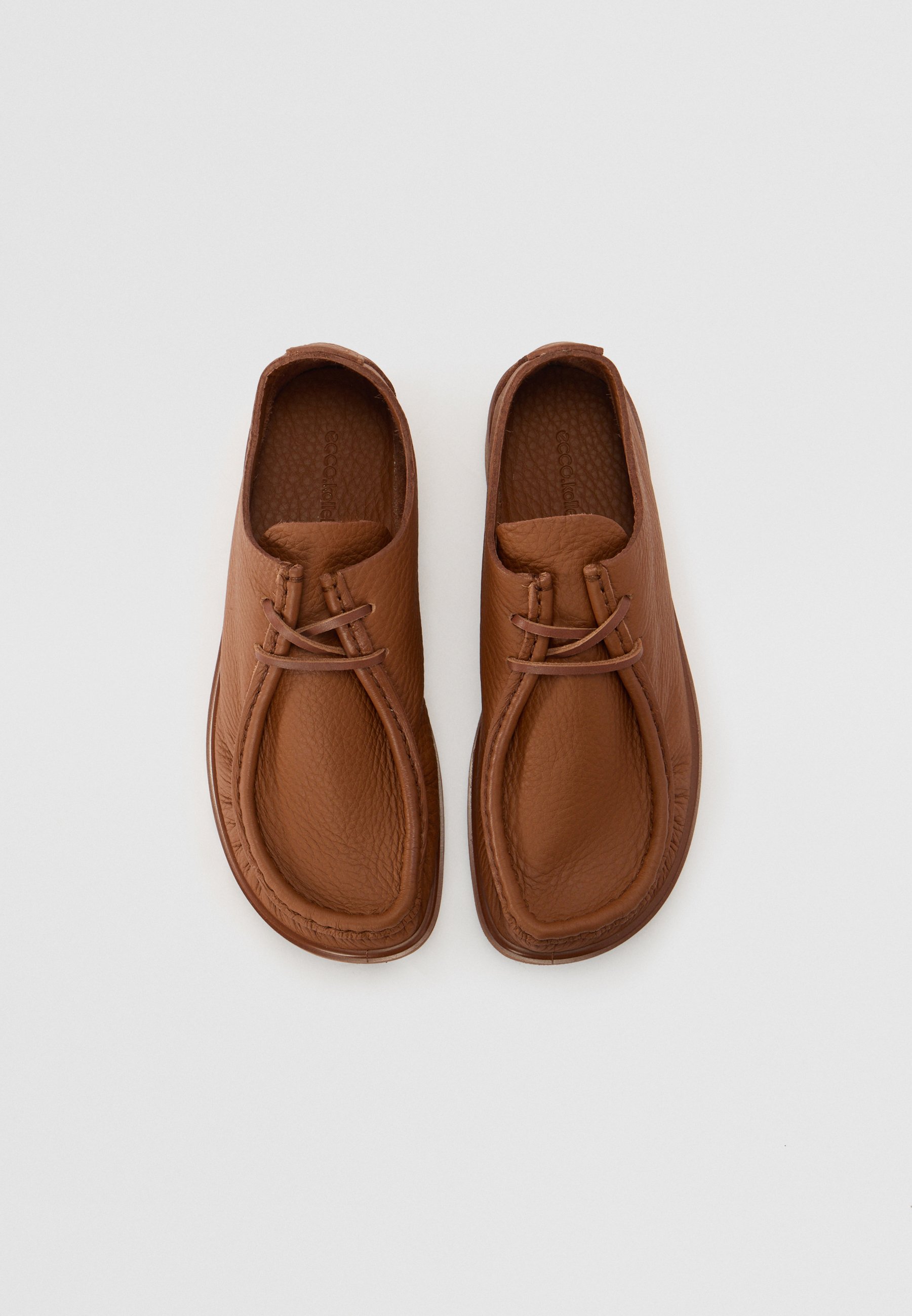 ECCO KOLLEKTIVE JOKE UNISEX - Casual lace-ups - atk cognac/camel